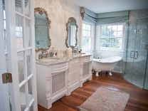 Raleigh White Curved Vanity 2 small