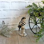 Courtly Check Songbird Checked Bird Decor 5 small