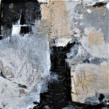 Original Acrylic Abstract Painting, 8" X 8", Small Art Canvas, Contemporary Wall Hanging 1 small