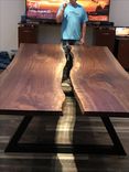 Walnut Live Edge Floating Table 2 small