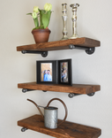 Industrial Rustic Floating Shelf 3 small