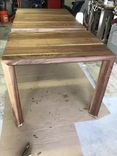 Modern Solid Black Walnut Table With Leaf 1 small