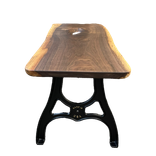 Nebraska Walnut Slab Coffee Table 5 small