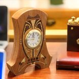 Mini Desk Clock Handcrafted In The U.S. Mdc-30 2 small