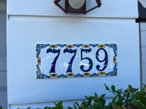Hand-Painted Address Tiles And Plaques 3 small