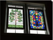 Stained Glass Window - Tree Of Immortality 3 small