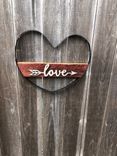 Wine Barrel Love Sign 6 small
