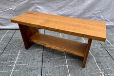 Oak & Walnut Bench 1 small