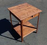 Roger's Mid-Century-Modern Nightstand In Walnut 2 small