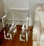 Acrylic Coffee Table With Greek Key Base 5 small