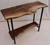 Live Edge Walnut Console Table 1 small