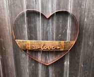 Wine Barrel Love Sign 5 small