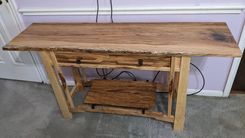 Exquisite Handmade Greene And Greene Side Board Table 4 small