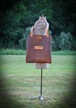 Bison Leather Tote With Or Without Custom Name Or Initials On The Front 2 small