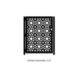 Moroccan Garden Gate - Custom Gate - Decorative Steel Gate - Handmade 3 small