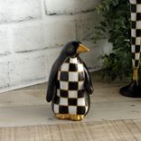 Elegant Checks Penguin Whimsy Checks Decor 6 small