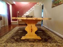 French Farmhouse Trestle Table 3 small