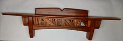 Shelves...Curly Maple, Mahogany Etc. 2 small