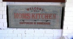 Rustic Wall Sign, Four Sizes- 5.5"X12" $25.50, 7.5"X16.5" $42.00, 9.5"X21" $58.50, 11.5"X26" $75.00 1 small