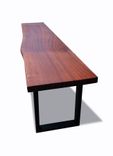 Rustic And Exotic Wood Dining Benches 6 small