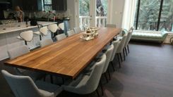 Zebra Wood Expandable Table 1 small