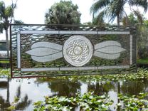 Stained Glass Transom Window, Vintage Window Transom W/ Antique Wexford Plate 1 small