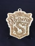 Harry Potter Hogwarts Wood Laser Cut Christmas Ornaments Set Of Five 4 small