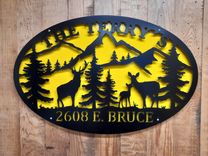 Custom Double Layer Wildlife Sign 6 small