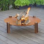Solid Carbon Steel Fire Pit Alna 31.5 4 small