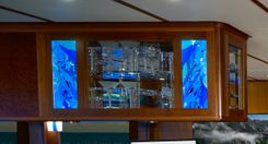 Cabinet Inserts - Fused Glass 5 small