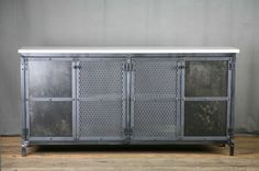 Industrial Vanity Base, Vintage Vanity, Marble Vanity, Rustic Vanity, Modern Industrial Credenza 5 small