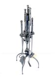 Fireplace Tools Set Inspired By Medieval Italian Town San Gimignano 1 small