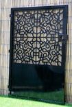 Decorative Steel Gate - Cordoba Gate - Garden Gate - Steel Art Panel - Islamic Geometry 1 small