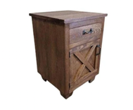 Rustic Industrial End Table / Side Table / Nightstand / Night Stand / Farmhouse / Farmhouse 1 small
