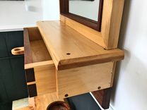 Entryway Mirror (Beech & Mahogany) 4 small