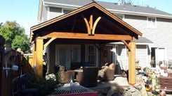 Cedar Craftsman Patio Cover Kit 4 small