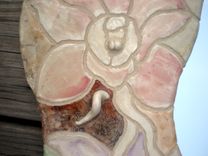 Amoeba Shaped - Orchid Mirror 4 small