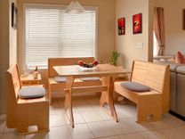 Kitchen Eat-In Corner, Kitchen Dining Table And Benches, 3 small