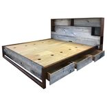 Wired Modern Storage Headboard And Platform Storage Bed 2 small