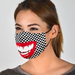 Funny Big Mouth Reusable Washable Adjustable Face Mask For Children And Adults 3 small