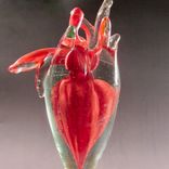 Glass Anatomical Heart 2 small