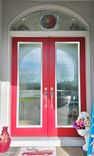 Stained Glass Transom Window - Wind Song 5 small