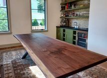 Live Edge Walnut Dining Table 1 small