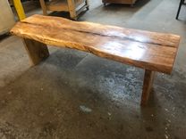 Spalted Maple Bench Or Coffee Table, Ready To Deliver 1 small