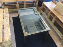Reclaimed Steel Coffee Table 3 small