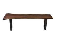 Live Edge Dining Table, Wood Dining Table, Slab Dining Table, Black Walnut Dining Table 1 small