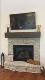 Fireplace Mantel With Hidden Storage 4 small