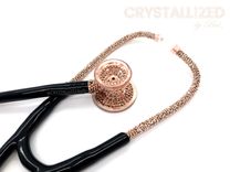Crystallized Mdf Classic Cardiology Stethoscope Medical Nursing Bling European Crystals Bedazzled 1 small