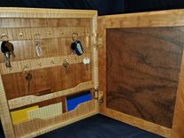Possibly The Most Beautiful Key Rack/Cabinet Ever Made. 3 small