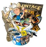 Hunter Birthday Cake Topper, Hunting And Fishing Cake Topper Personalized 4 small